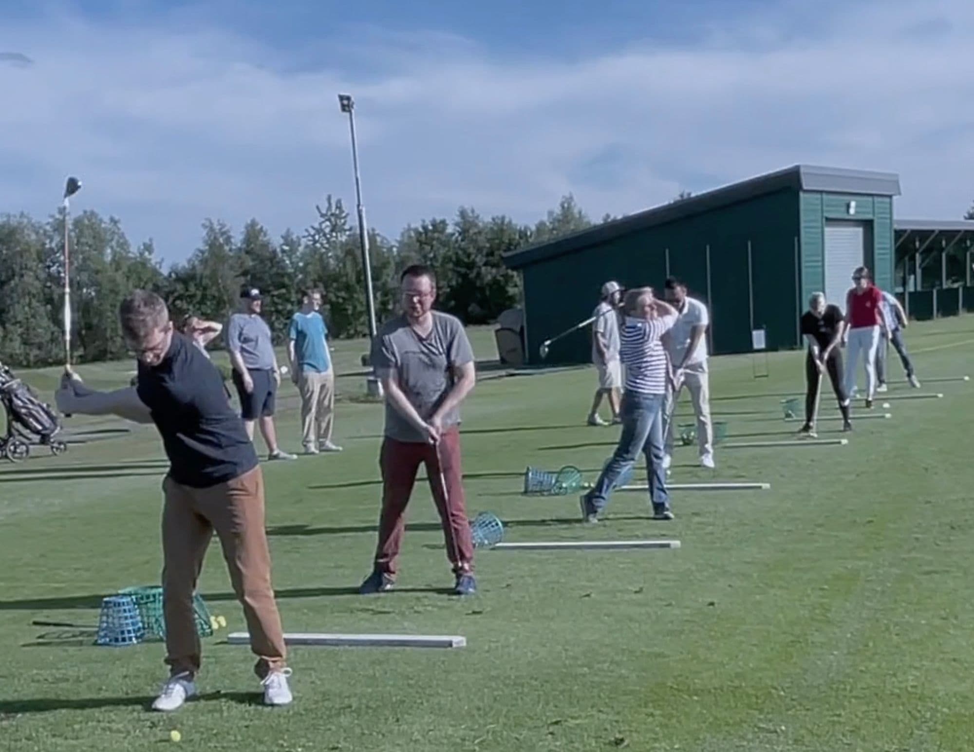 Schnuppergolfen auf der Driving Range - Golf ausprobieren in entspannter Atmosphäre