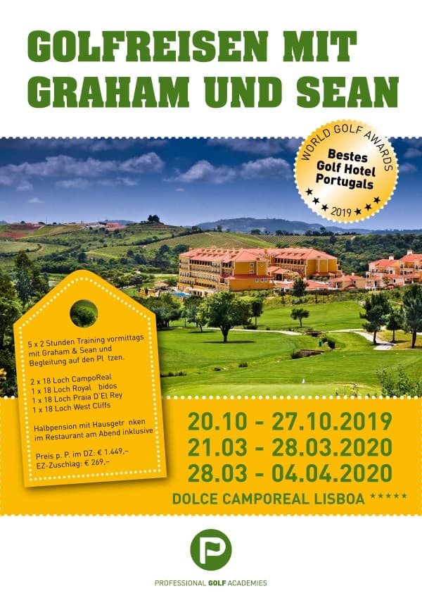 Golfreisen mit Sean und Graham