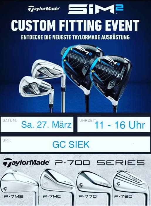 Taylormade Fitting Tag